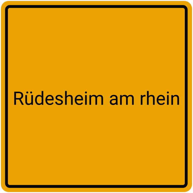 Meldebestätigung Rüdesheim am Rhein